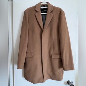 Camel Topcoat by Express